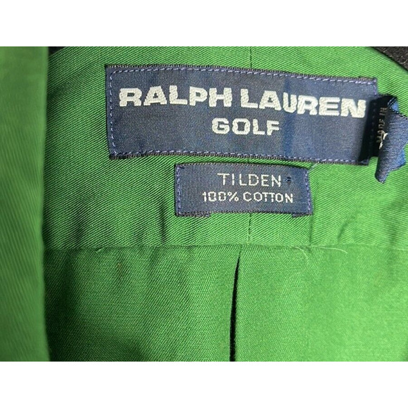 Ralph Lauren Golf Tilden Men"s Green Short Sleeve Button Up Shirt Size S - Picture 4 of 5